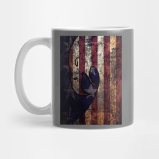 Distressed Patriotic Mug